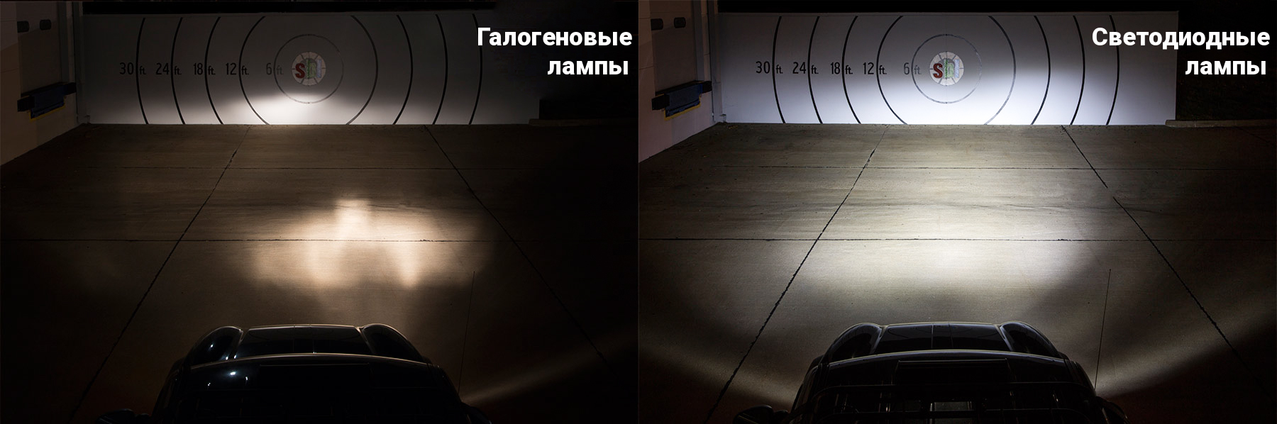 xenon/halogen/led